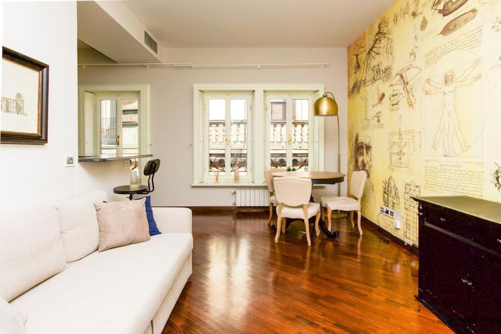 شقة Duomo Big House130Mq Vista Tempio ميلان المظهر الخارجي الصورة